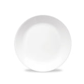 Corelle assiette Winter Frost montrant face avant et design blanc épuré