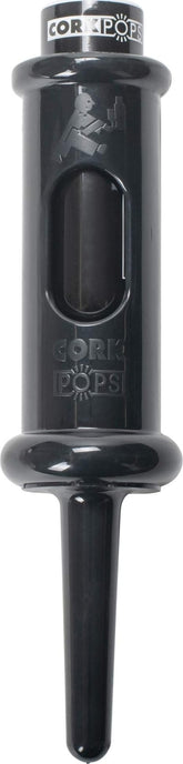 Cork Pops face avant noir élégant pratique pour service rapide