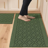 COSY HOMEER tapis vert face avant montrant design et protection