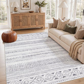 cotiled tapis face avant bohème montrant motif décoratif et confort