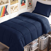 CozyLux face produit bleu marine montrant aspect soigné et confort