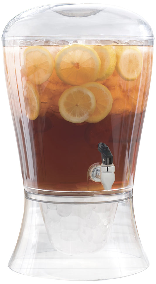 CreativeWare vue avant du distributeur 3 gallons montrant design clair et capacité