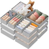 Criusia vue d'ensemble des 21 boîtes organisées, rangement optimisé
