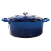Crock-Pot cocotte 7 quarts face visible couleur saphir, finition élégante