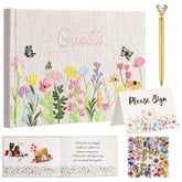 Ctosree couverture brodée wildflower artisanale et élégante