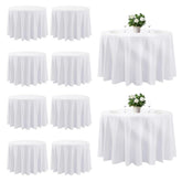 Cuckan nappe ronde 120 pouces vue de face, finition élégante