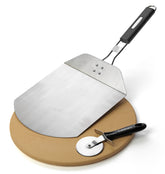 Cuisinart pierre 13" face montrant surface pour cuisson uniforme