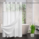 CYPL rideau face entière blanc, look hôtelier et protection efficace