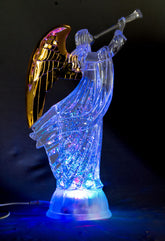 Dalax statue ange face avant montrant design et attrait décoratif