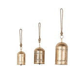 deco 79 ensemble de trois cloches face apportant charme bohème