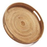 DECRAFTS plateau rond vue face montrant design naturel et polyvalence