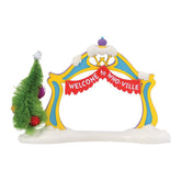 Department 56 arche face montrant couleurs vives et ambiance Who‑Ville