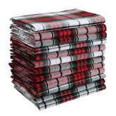DG Collections serviette face visible pliée élégamment, look festif et réutilisable