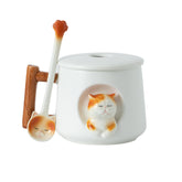 DIHOclub mug face avant montrant motif chat, ajoute charme à votre pause boisson