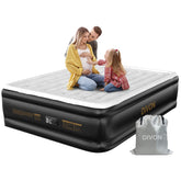 DIVON matelas queen face avant montrant la surface suédée et confort élégant