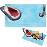 Djungelskog plateau requin face avant montrant design et praticité