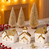 DN DECONATION maison devant packaging montrant élégance festive