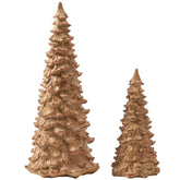 DN DECONATION sapin de table face montrant silhouette et stabilité