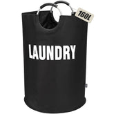 DOKEHOM panier à linge 160L vue de face montrant grande capacité