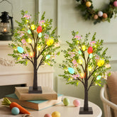 DR.DUDU arbre de Pâques face ensemble apportant ambiance festive