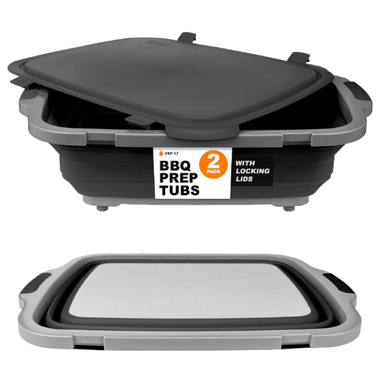 Drip EZ face avant du bac XL avec couvercle montrant design pratique
