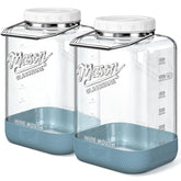 Dwbligt bocal face packaging montrant design carré et capacité utile