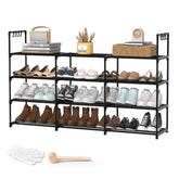 DYJIEKAI vue frontale rangement chaussures gain de place pratique