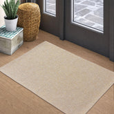 EARTHALL paillasson face avant sable montrant design et usage intérieur