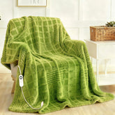 Eastsora couverture avant pliée montrant couleur tender green et aspect moelleux
