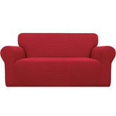 Easy-Going housse devant rouge protège et modernise le loveseat