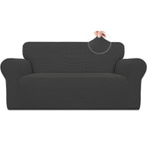 Easy-Going housse face avant gris foncé montrant une protection élégante