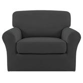 Easy-Going housse fauteuil face avant montrant un rendu soigné et protection