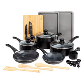 Ecolution ensemble devanture noir montrant tout le set et organisation pratique