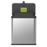 EKO vue avant du bac compost 7L, design compact et moderne
