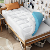 ELEMUSE surmatelas Twin XL vue face montrant confort et maintien