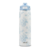 Ello Pop & Fill face montrant le design Porcelain Rose et style portable