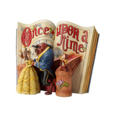 Enesco figurine face montrant Belle et la Bête pour décoration élégante