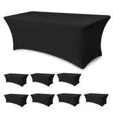 Enjoyidea face avant de la housse sur table rectangulaire, rendu net
