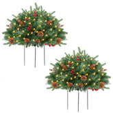 ENVEN petit sapin devant urne apportant charme festif