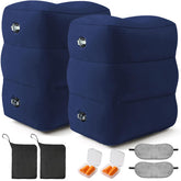 Eooqi vue avant du repose-pieds dans son emballage compact, gain de place
