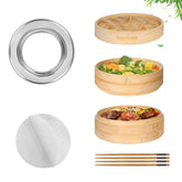 Essovee panier vapeur face montrant design traditionnel et cuisson saine