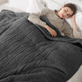 ESTINGO couverture face avant montrant le design et chaleur confortable