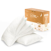 EverSnug vue avant du lot de deux oreillers, aspect hôtelier et confort ajustable