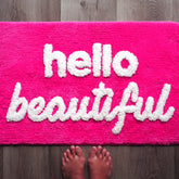 Evovee tapis face recto magenta vibrant apportant gaieté