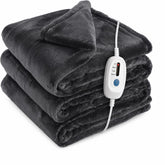 Eydna couverture chauffante face montrant taille full et finition cosy