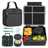 FAJSL face avant boîte bento montrant organisation pratique