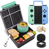 FAJSL boîte repas ouverte montrant compartiments pratiques pour organisation