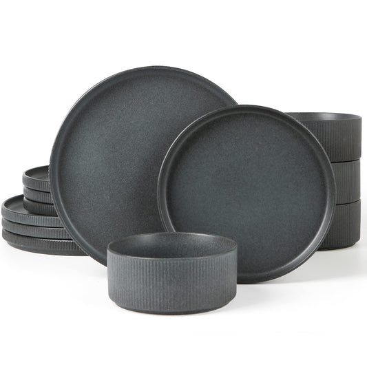 famiware assiette plate montrant la couleur unique et la durabilité