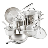 Farberware vue d’ensemble du set 10 pièces présentant finition et robustesse