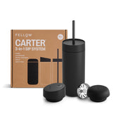 Fellow Carter vue de face 16 oz montrant design compact et élégance pratique
